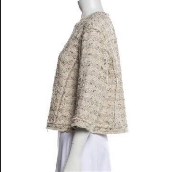 Lafayette 148 Tweed Fringe Jacket - Picture 2 of 8